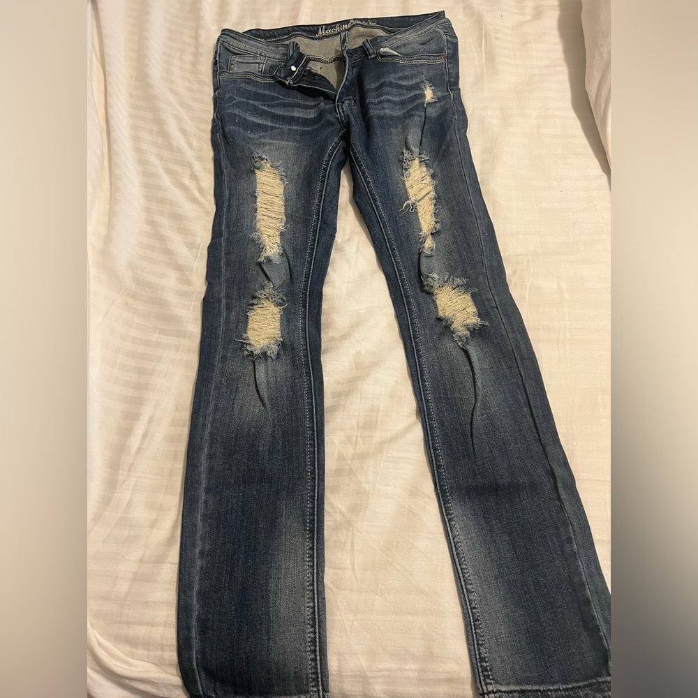 NWT Selena Gomez Distressed Jeans